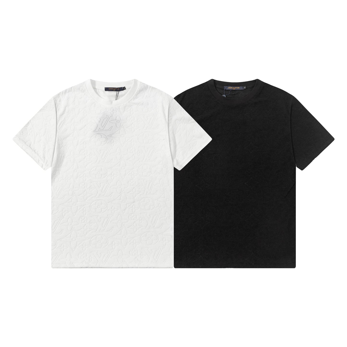 250305 New specialty jacquard fabric full print T-shirt