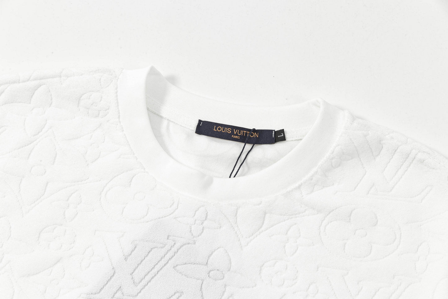 250305 New specialty jacquard fabric full print T-shirt