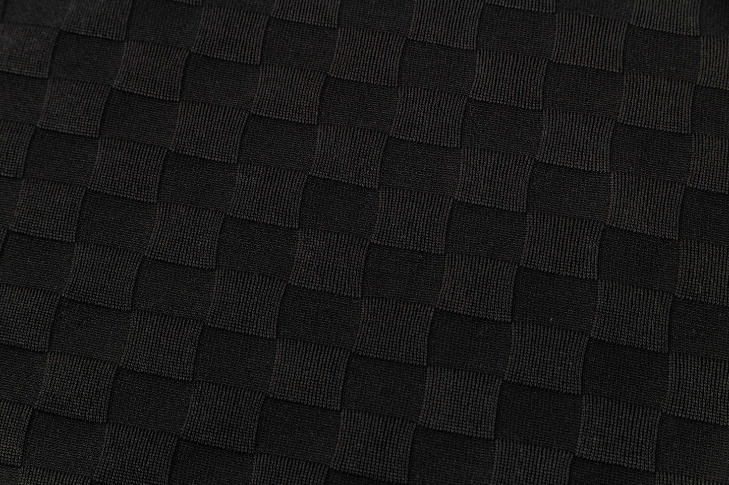 250305 New feature jacquard checkerboard dark print T-shirt