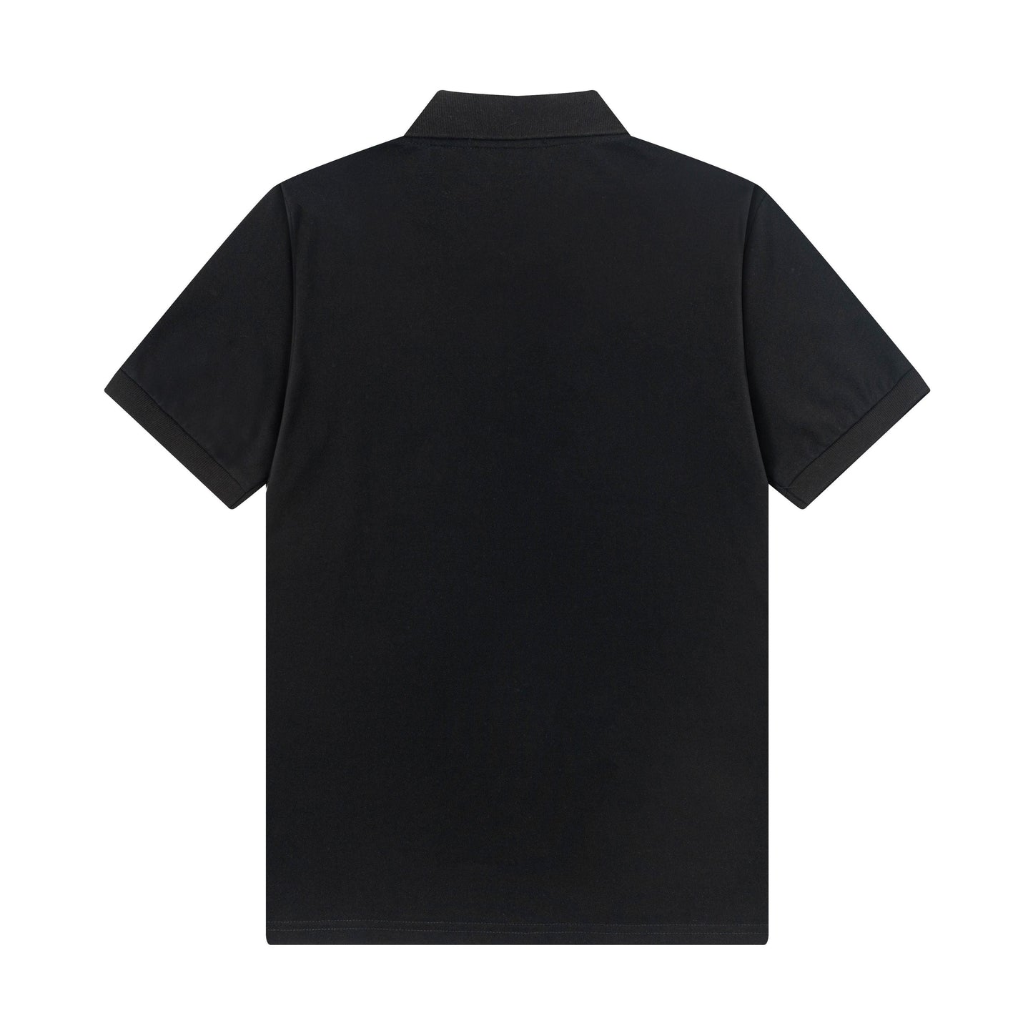 250305 New middle color matching printed polo shirt