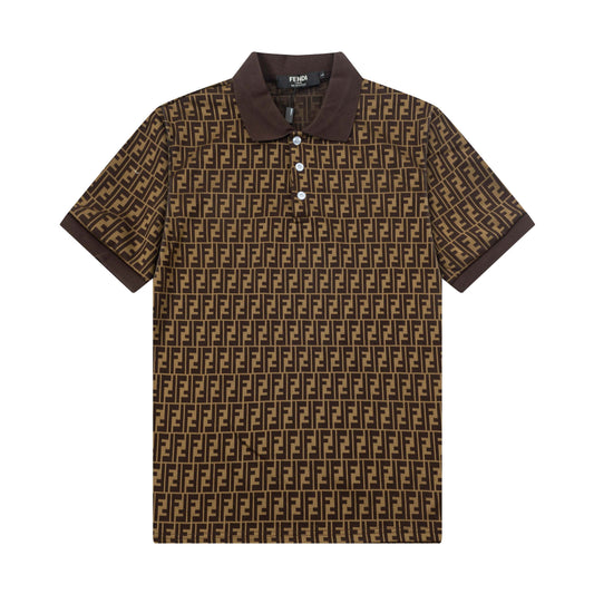 250305 New high quality jacquard fabric POLO shirt