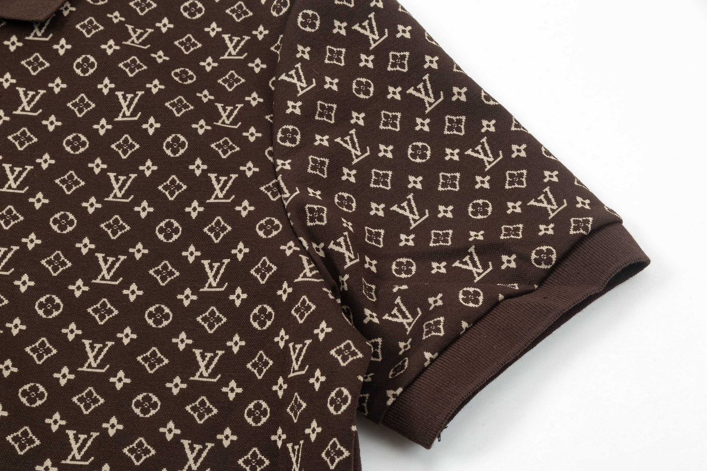 250305 New high quality jacquard fabric POLO shirt