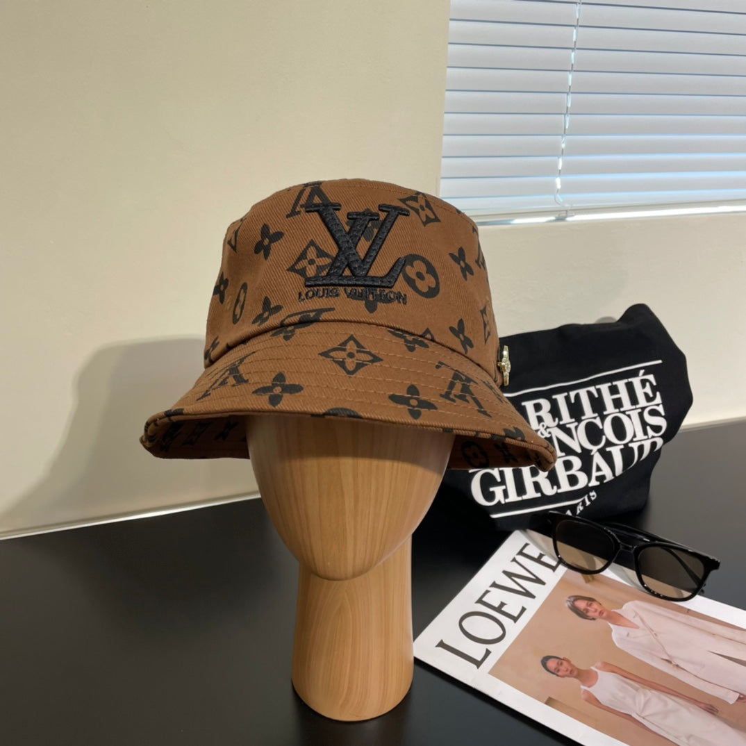 250305 New full print summer fisherman hat