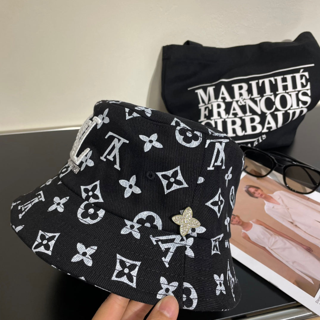 250305 New full print summer fisherman hat