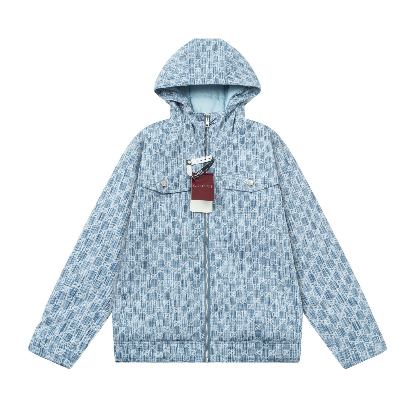 250318 New high quality denim print jacket