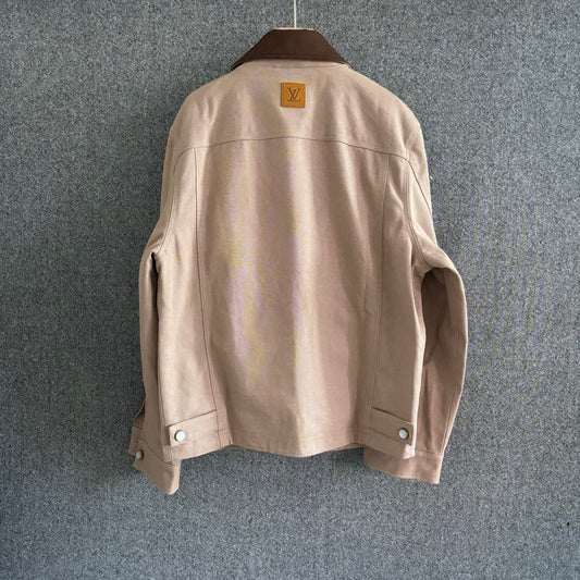 250325 New cotton canvas workman's waist jacket