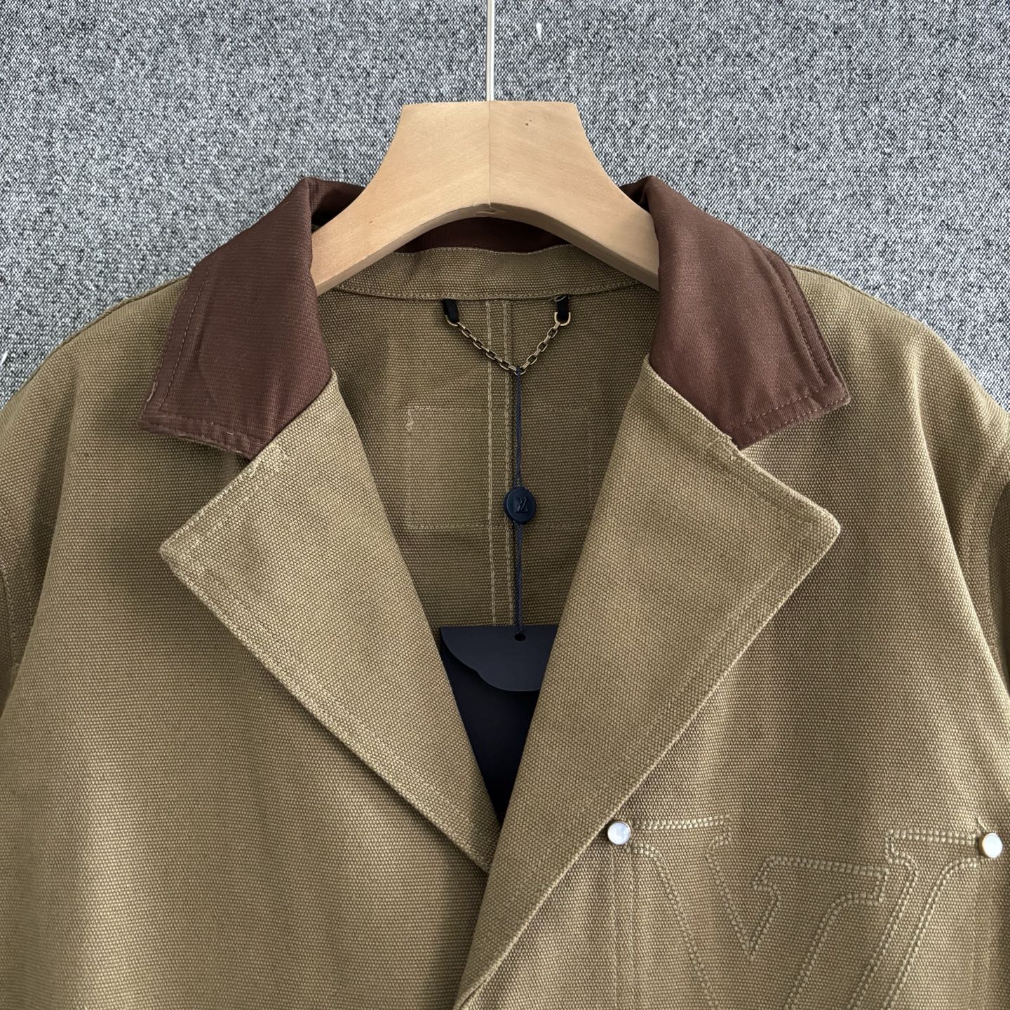 250325 New cotton canvas cargo jacket