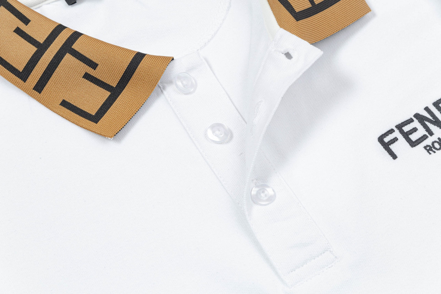250325 New high quality neckline double F POLO shirt