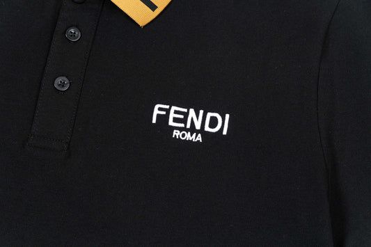 250325 New high quality neckline double F POLO shirt