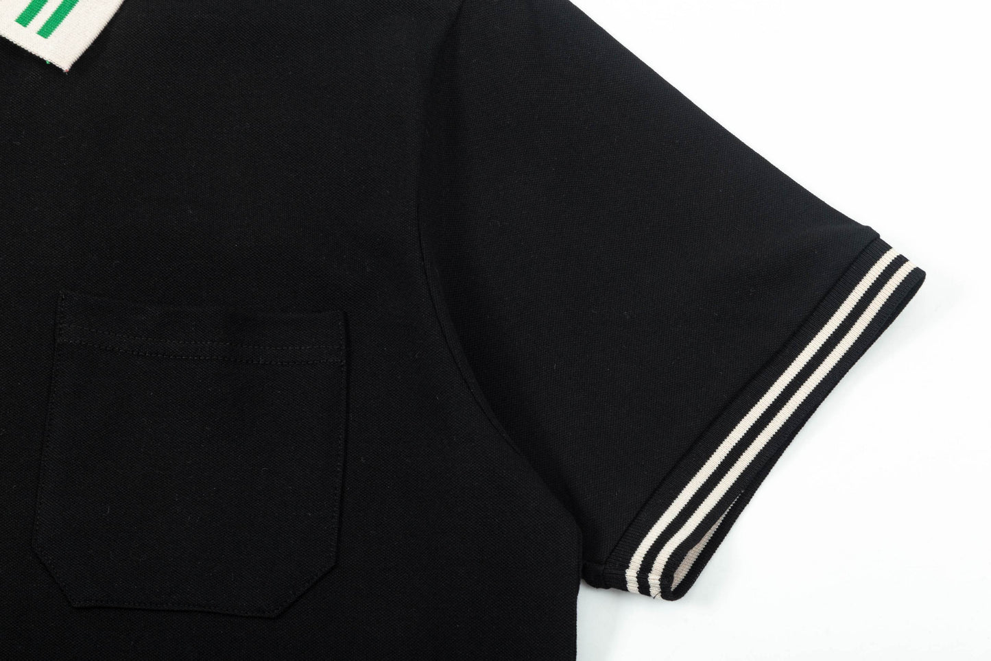 250325  New high quality neckline color POLO shirt