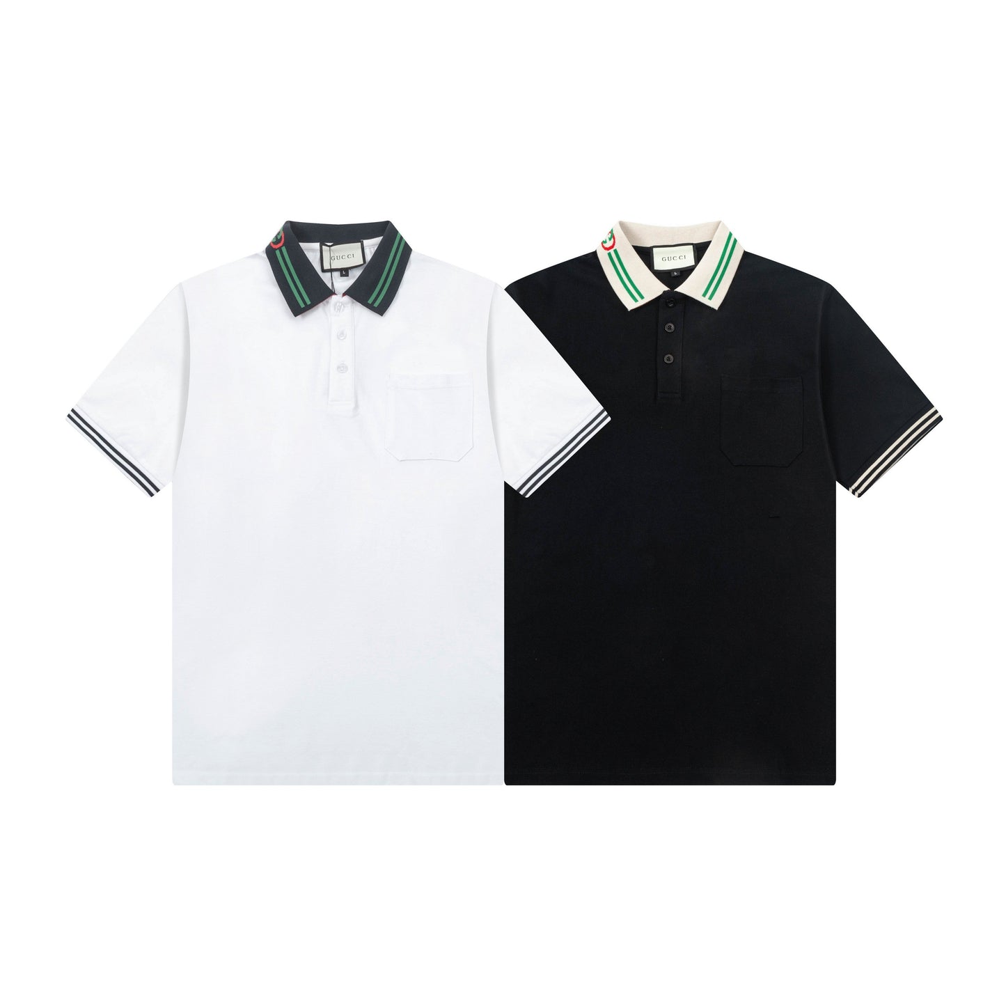 250325  New high quality neckline color POLO shirt