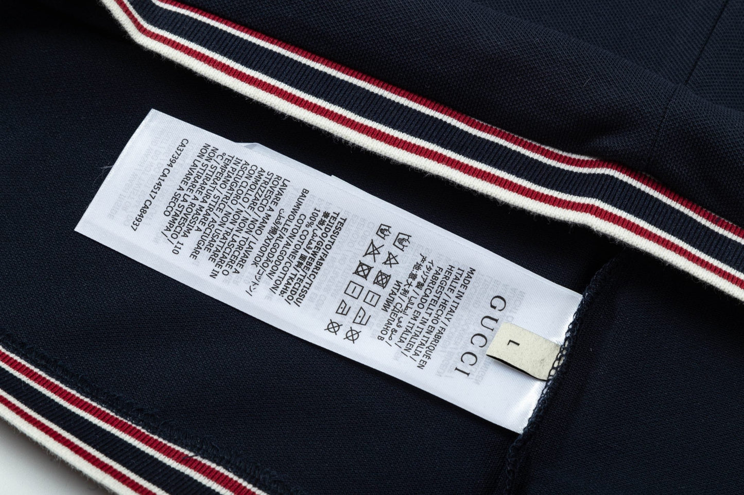250408 New high-quality letter webbing with a color-matched collar POLO