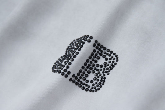 250520 New pearl hot diamond process T-shirt