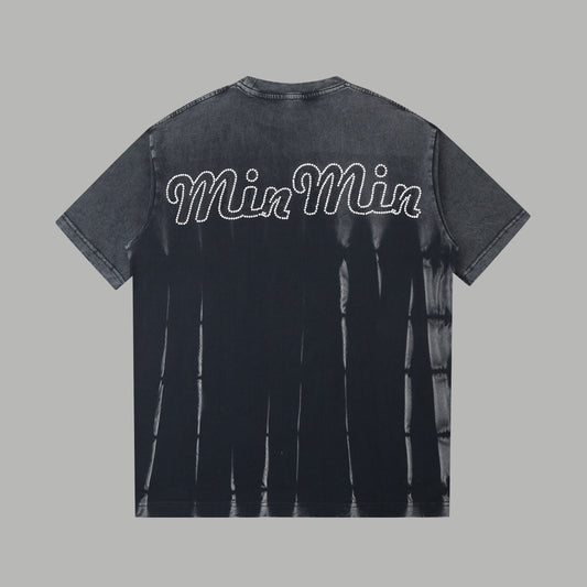 250520 New pearl hot diamond process T-shirt