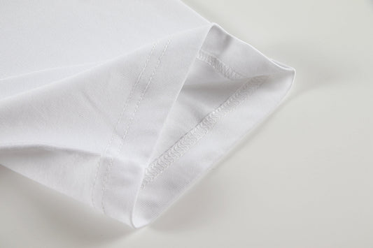 250614 New high-quality embroidered patch T-shirt